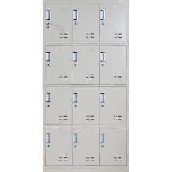 中美隆T-010十二門鐵皮柜